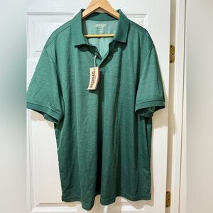 NWT XXL Men’s lightweight green polo